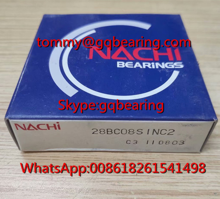 NACHI 28BC08S1NC2 Rodamiento de bolas de ranura profunda de fila única Caja de engranajes de rodamiento Diámetro interno 28 mm